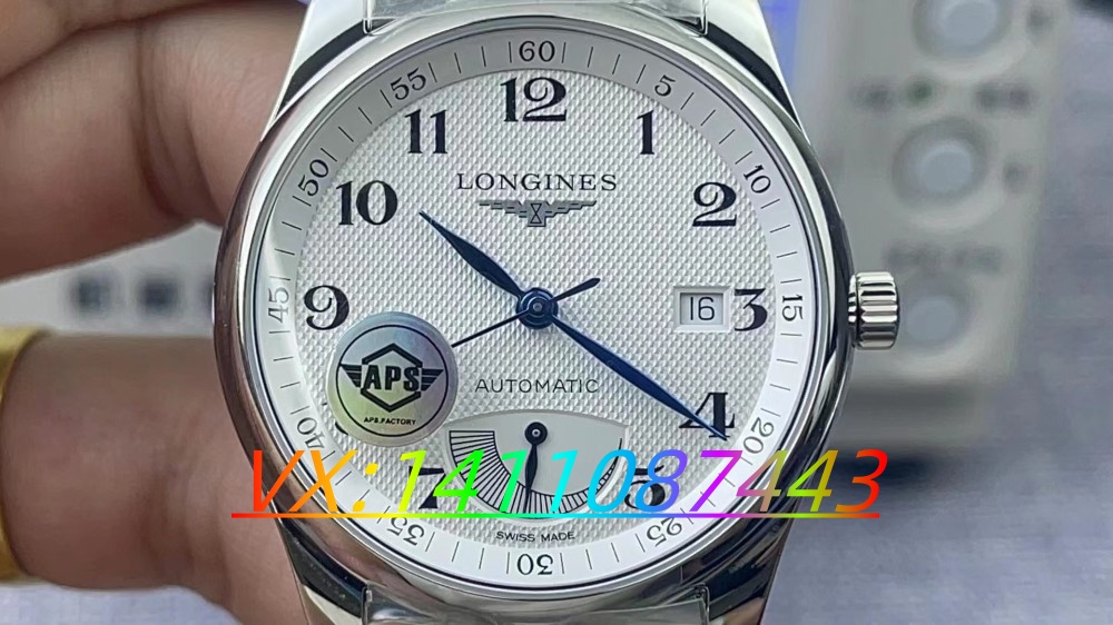 APS廠浪琴大嘴真動能顯示搭配L602機芯:細節(jié)之處見真章