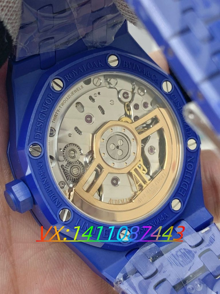 APS廠最新款愛彼15500藍(lán)陶瓷做工質(zhì)量解析(附出貨高清實拍)