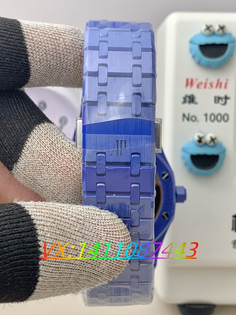 APS廠最新款愛彼15500藍(lán)陶瓷做工質(zhì)量解析(附出貨高清實拍)