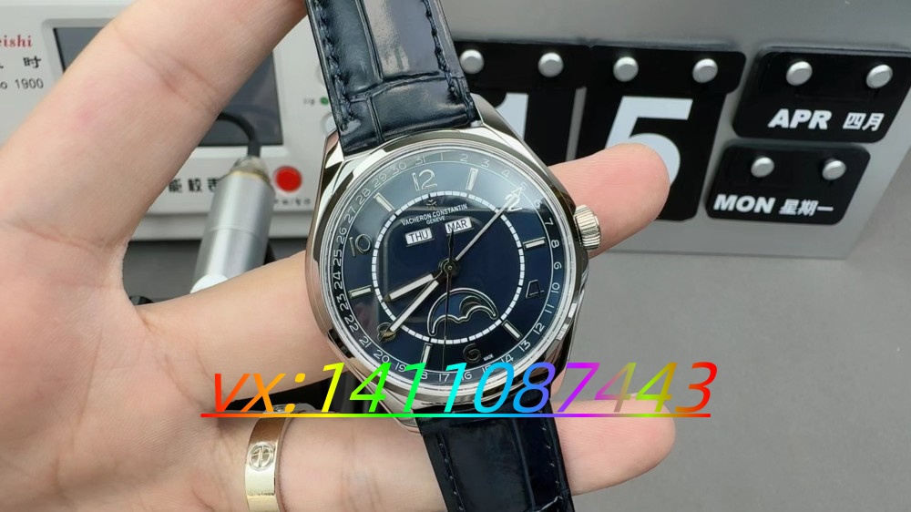 深度評測:MX廠江詩丹頓伍陸之型4000E全日歷月相腕表