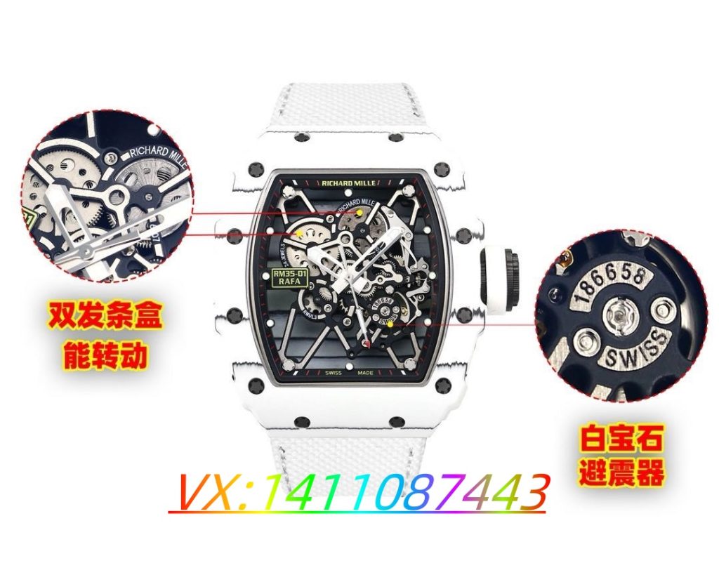 深度剖析BBR廠理查德米勒RM35-01碳纖維腕表