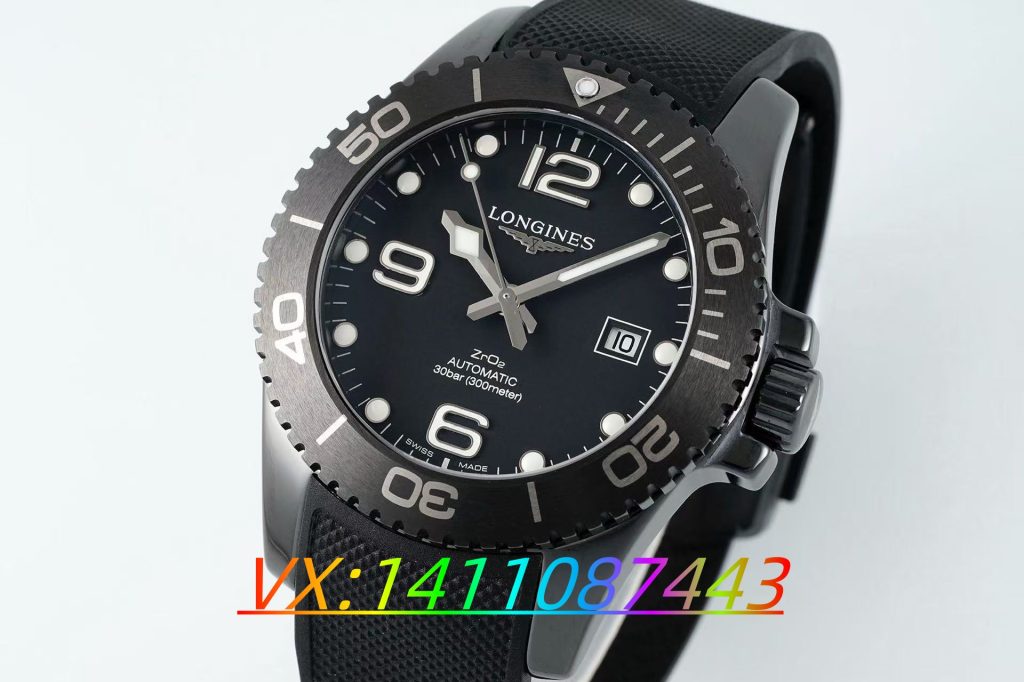 AF廠浪琴康卡斯全黑陶瓷款評(píng)測(cè):當(dāng)硬朗美學(xué)邂逅精密工藝?