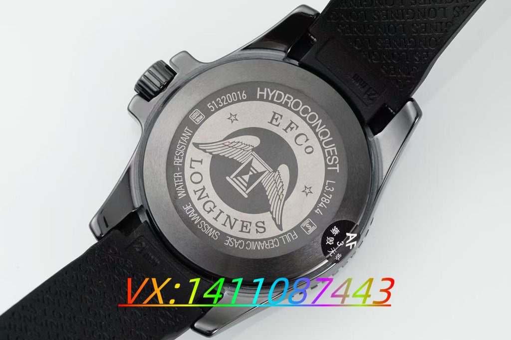 AF廠浪琴康卡斯全黑陶瓷款評(píng)測(cè):當(dāng)硬朗美學(xué)邂逅精密工藝?